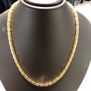 Jewelry | 14k Yellow Gold Byzantine Necklace | Poshmark Jewelry | 14k Yellow Gold Byzantine Necklace | Poshmark